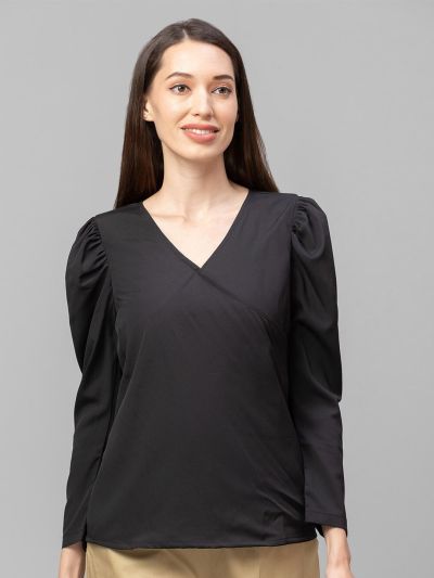 Globus Black Solid Top