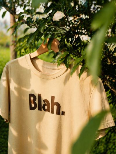 Globus Women Beige Round Neck Short Sleeves Typography Print Oversize T-Shirt