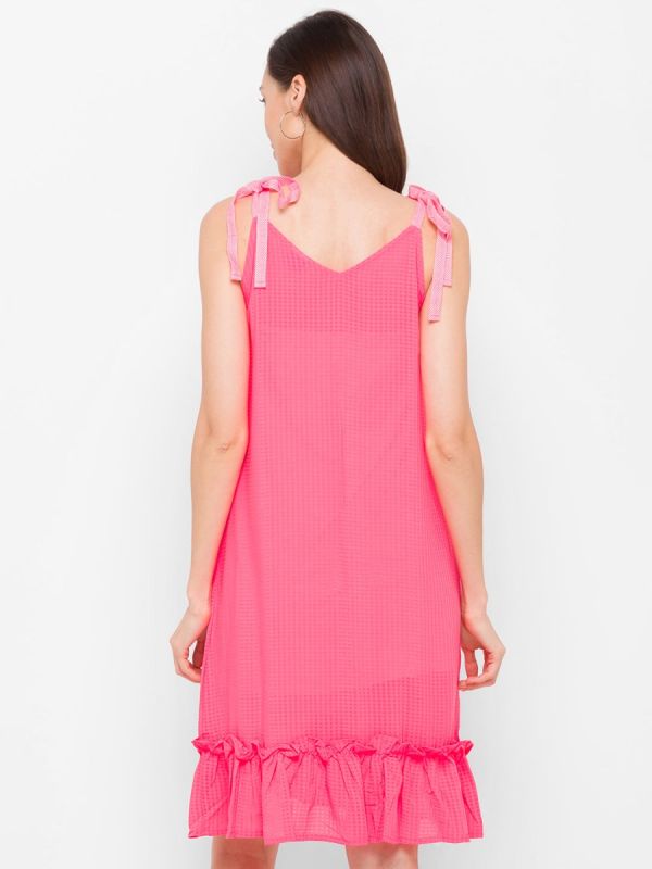 Globus Neon Pink Dyed Dress