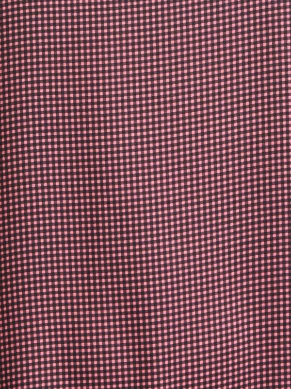 Globus Pink Self-Checked A-Line Dress