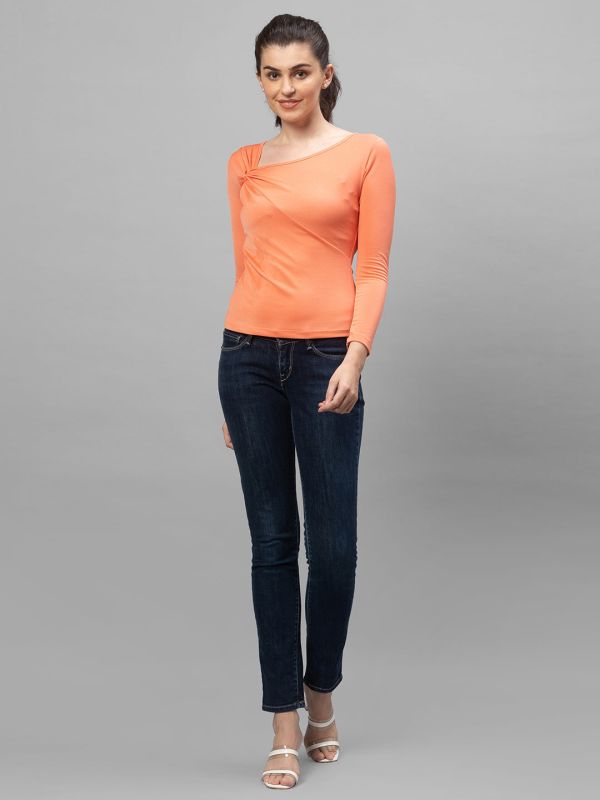 Globus Orange Solid Top