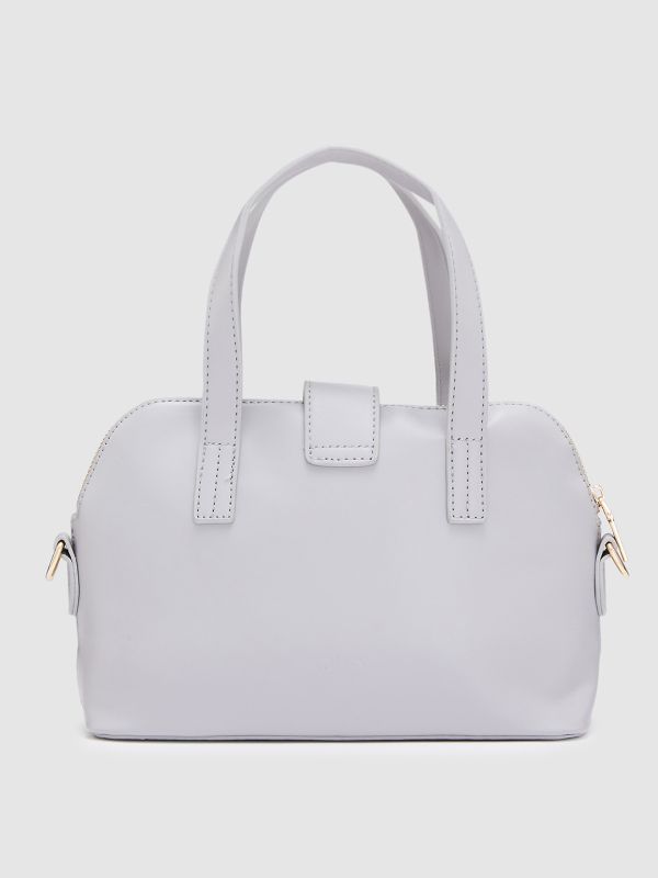 Globus Women Dark Grey Solid Casual Sling Bag