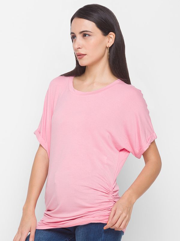 Globus Solid Round Neck T-Shirt