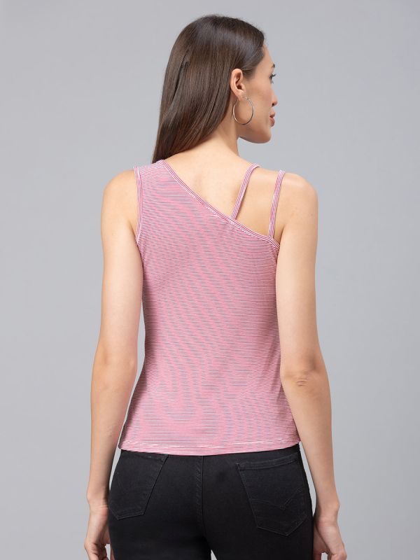 Globus Pink Striped Top