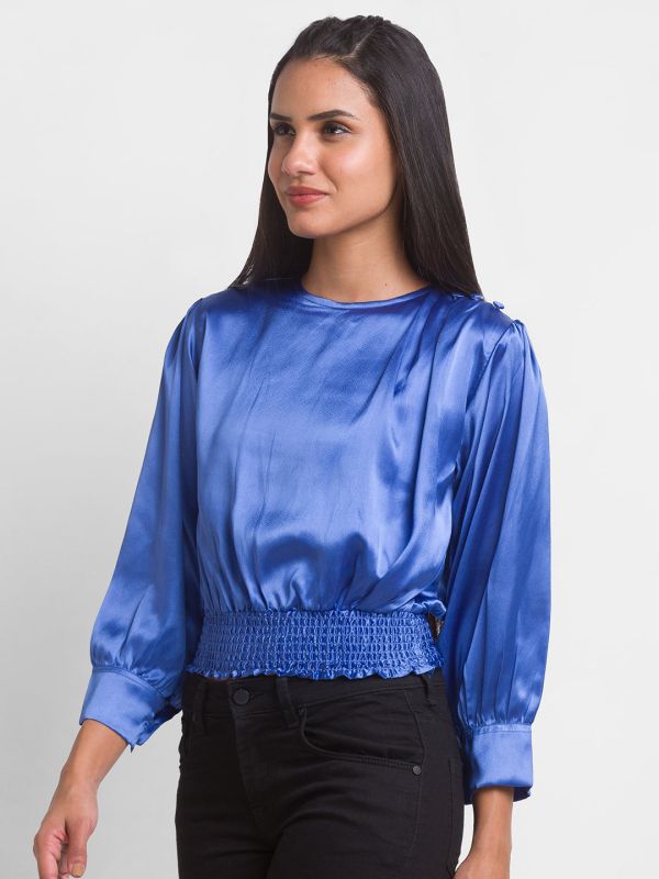 Globus Blue Solid Top