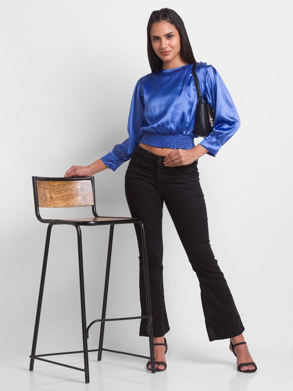 Globus Blue Solid Top