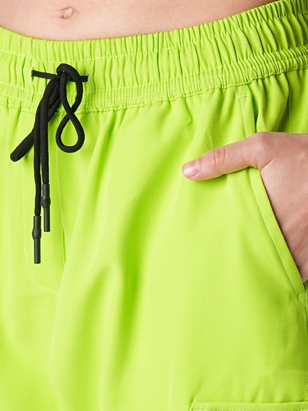 Globus Women Neon Green Loose Fit Jogger